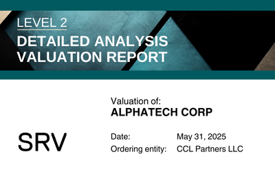 BVM Level 2 Valuation Report